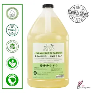 Adams Handmade Soap Liquid Foaming Soap 1 Gal - Eucalyptus Spearmint