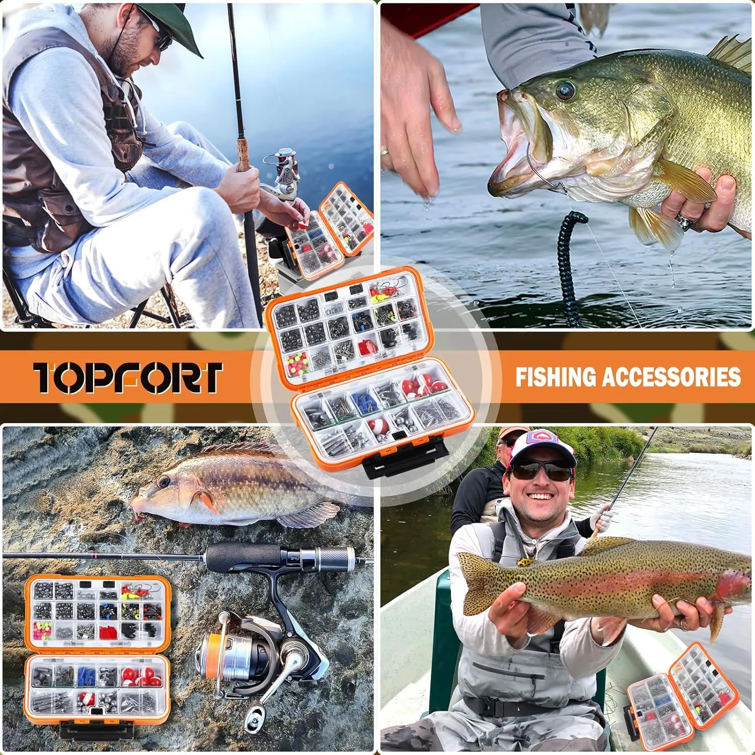 187/343pcs Fishing Accessories Kit, Organized Fishing Tackle Box with Tackle Included, Fishing Hooks, Fishing Weights Sinkers, Fishing Gear and Equipment, Fishing Gift for Men - TikTok Shop 187/343pcs Fishing Accessories Kit, Organized Fishing Tackle Box with Tackle Included, Fishing Hooks, Fishing Weights Sinkers, Fishing Gear and Equipment, Fishing Gift for Men - TikTok Shop