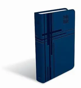 USED-CEB Common English Premium Gift Bible Decotone Indigo Cross by Common English Bible (Unknown)