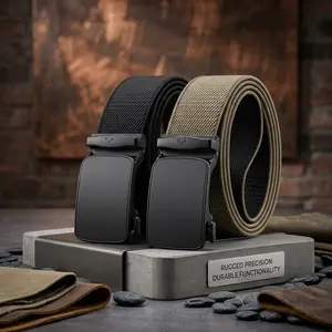 Men's Reversible Ratchet Belt - Stretchable Adjustable 1 3/8" Width for Work Casual Golf Gift, 2-in-1 Design Cut for Perfect Fit, Durable Fashion Accessory