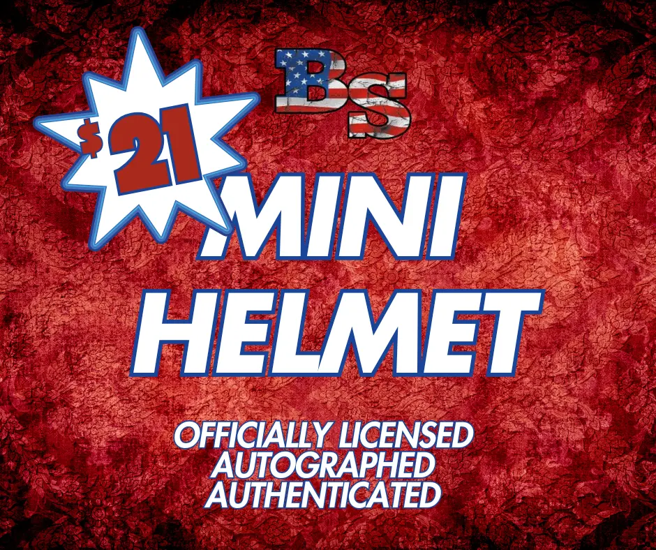 1 Factory Sealed Mini Helmet Break Pick Your Division!! 1 Factory Sealed Mini Helmet Break Pick Your Division!!