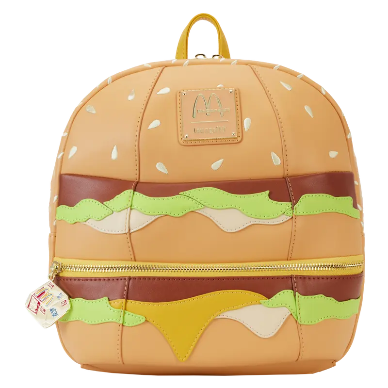 McDonald's Big Mac Figural Mini Backpack