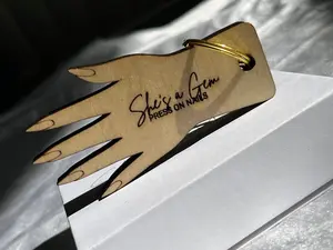 NFC Stiletto Nail Keychain