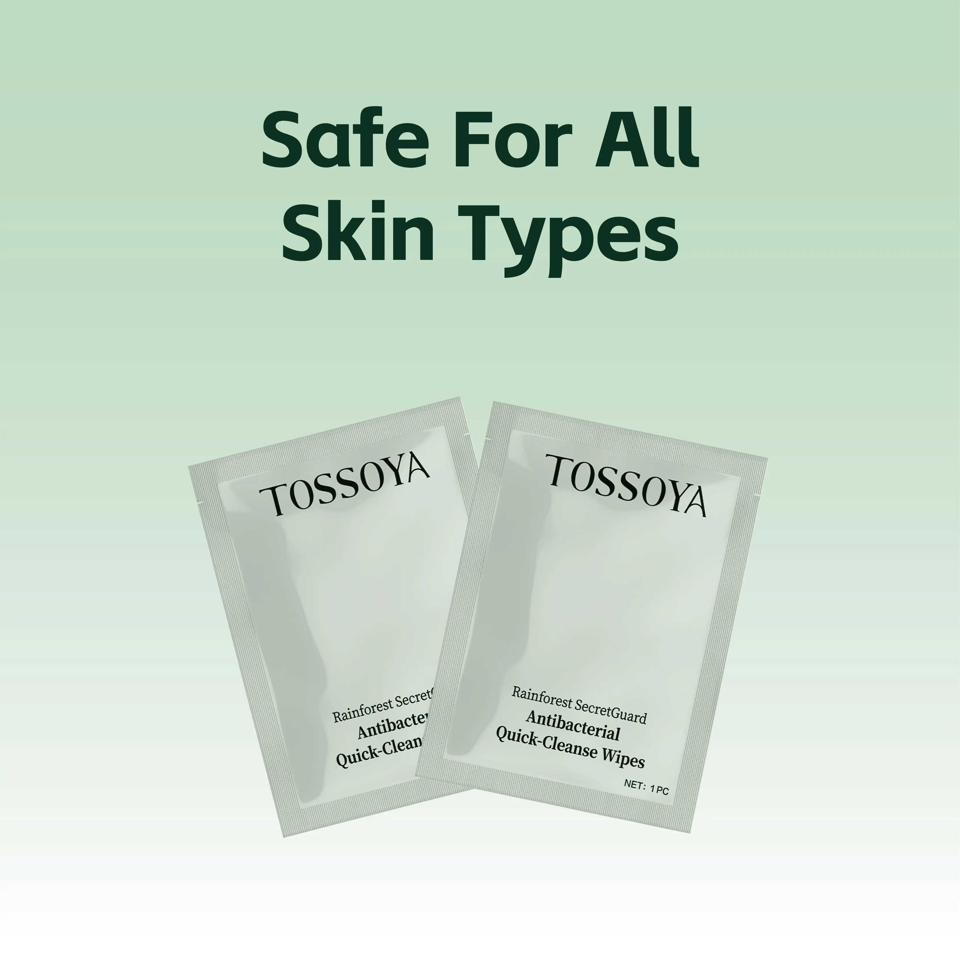 TOSSOYA Feminine Intimate Wipes for Women pH Balance 99.9% Antibacterial Natural Plant Extracts 0 Alcohol 0 Paraben Hypoallergenic Quick Dry Safe for Pregnancy & Period Use Gentle Refreshing Care