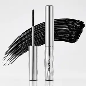GECOMO Metal Wand Waterproof Mascara for Long-Lasting 24-Hour Thick & Well-Defined Lashes