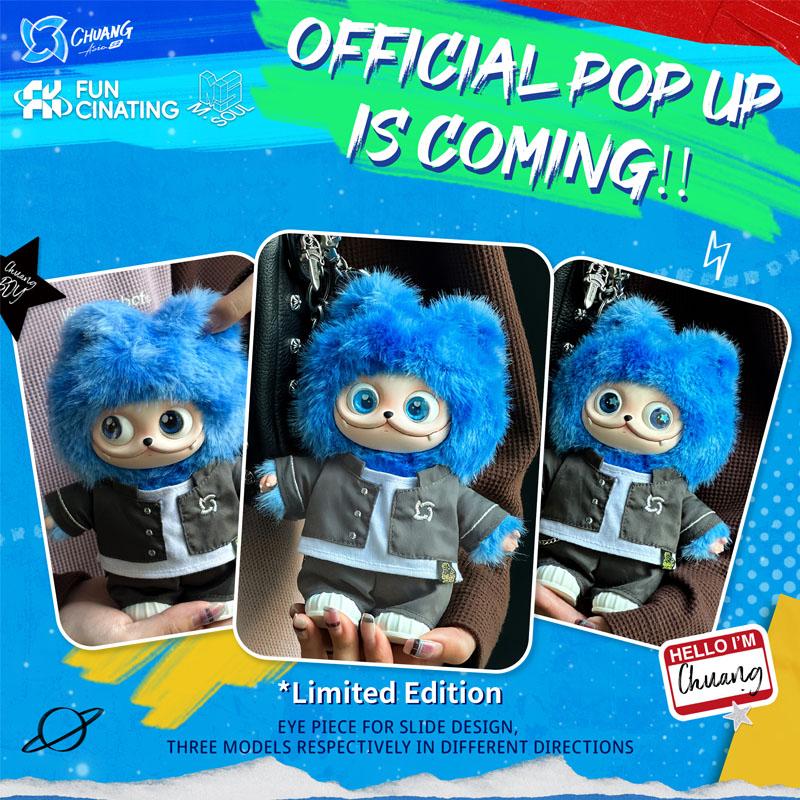 FUNCINATING Chuang Asia Plush Toy, Giggle Plush Toy Stuffed Animal