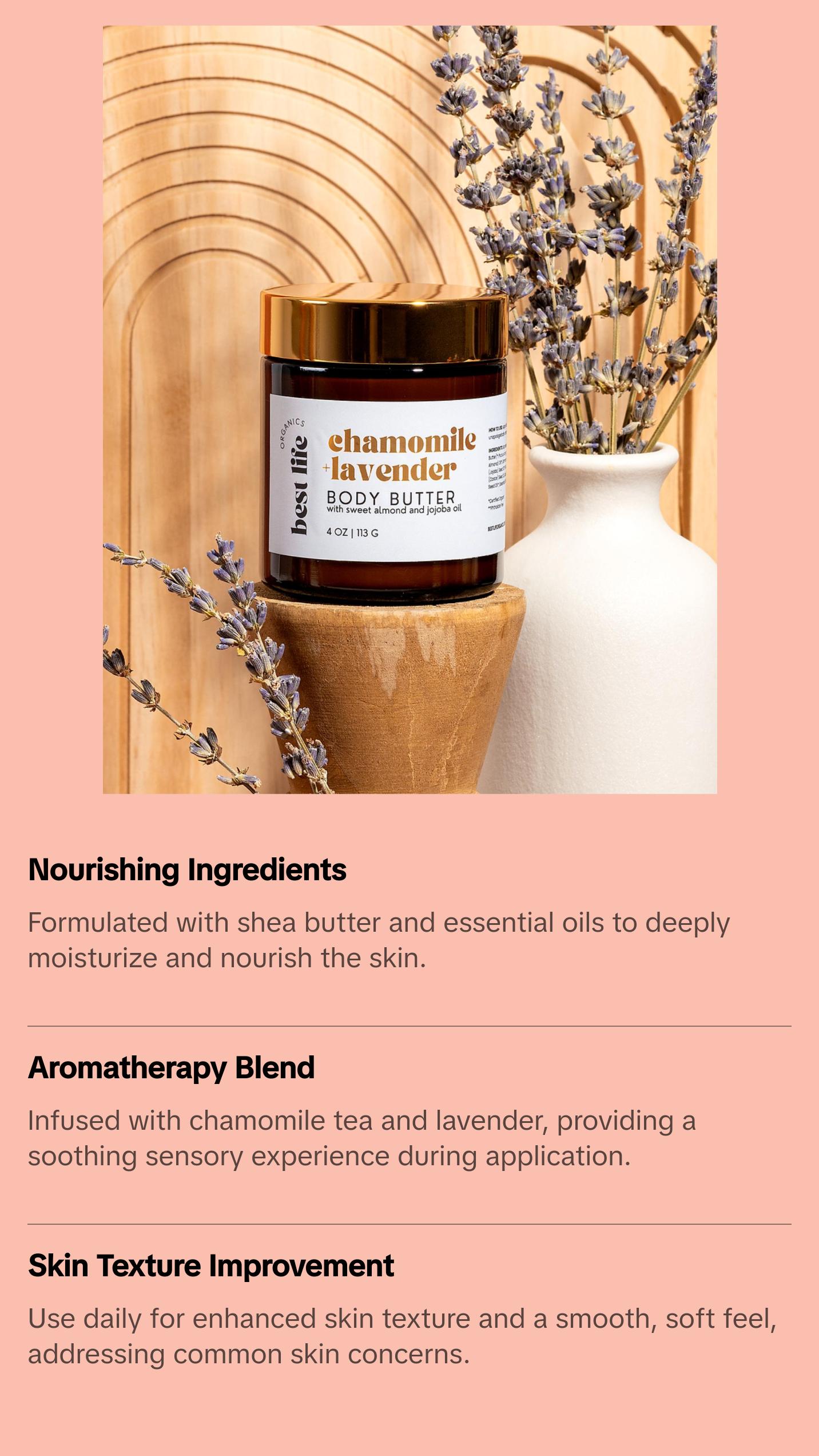 Chamomile + Lavender Body Butter