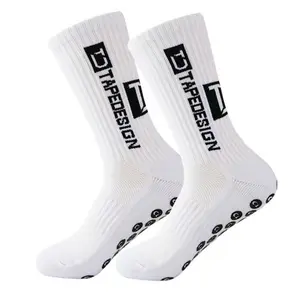 Unisex sports socks Breathable non-slip adhesive football socks