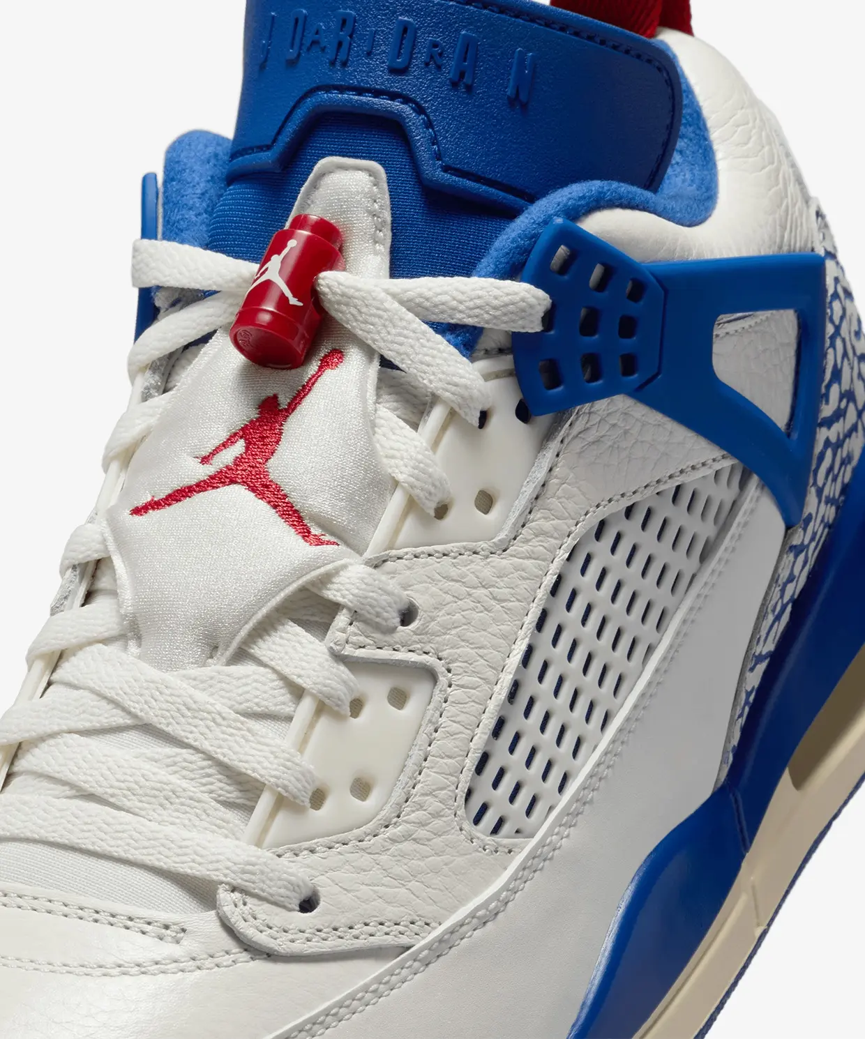 Jordan Men\'s Athletic Sneakers - White with Blue & Red Accents Jordan Luka 77 | Men main image 2