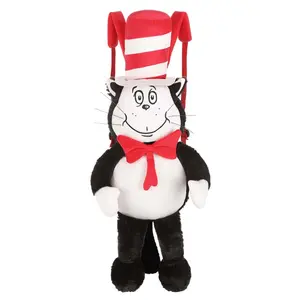 Dr. Seuss Cat in the Hat Plush Backpack