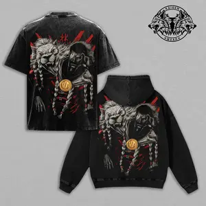 Grand Regent Thragg Viltrumite Empire Washed T-Shirt, Invincible Comics Graphic Vintage Tee, Heavyweight Cotton Oversized Streetwear, Unisex Anime Merch Clothing, Retro TV Show Fan Gift, Double Printed Premium Fabric Top