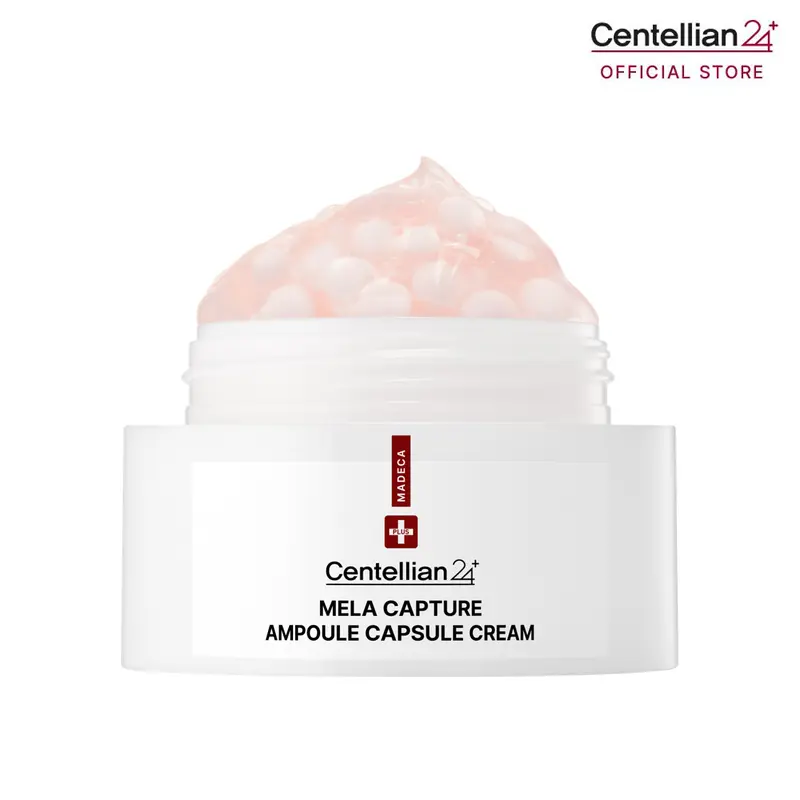 [Centellian24] Madeca Mela Capture Ampoule Capsule Cream 55ml | PDRN + Centella Asiatica | Tone & Radiance Care | Peptides, Collagen & Hyaluronic Acid | Firming, Elasticity & Deep Hydration | Korean Skincare