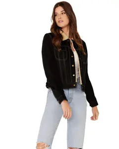 Scully Women's Faux Shearling Leather Jacket - L1019-Blk