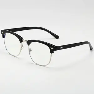 Classic Square Anti Blue Light Glasses Men Women Unisex Computer Glasses Blocking Blue Light Eyeglasses