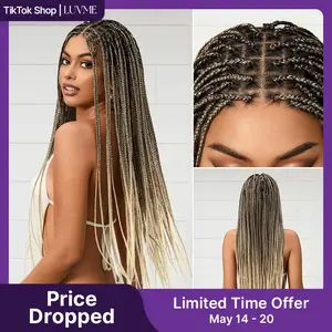 [New Arrival]OwnScalp Salon Braids Super Natural Scalp Full HD Lace Knotless Box Braided Wig Flexi-Fit Invisi Drawstring Cap Miracle Knots Limited Time Offer TikTok Exclusive #luvmenewarrivals