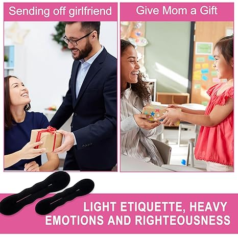 Hair Bun Maker 2 Pack (Small+Large) - Foam Sponge Buns with Hair Ties and Shaper Accessories for Updos, Ballet, French Twist, Waves & More!