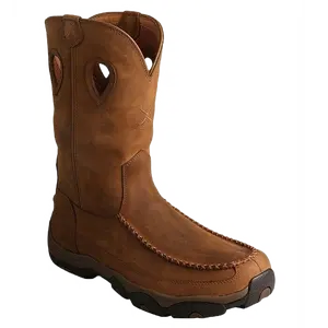 Twisted X Men's Hiker Distressed Saddle Boots MHKBW01