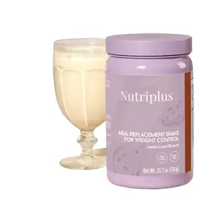 Nutriplus Shake Protein Beverage Cookie Crumch Flavored