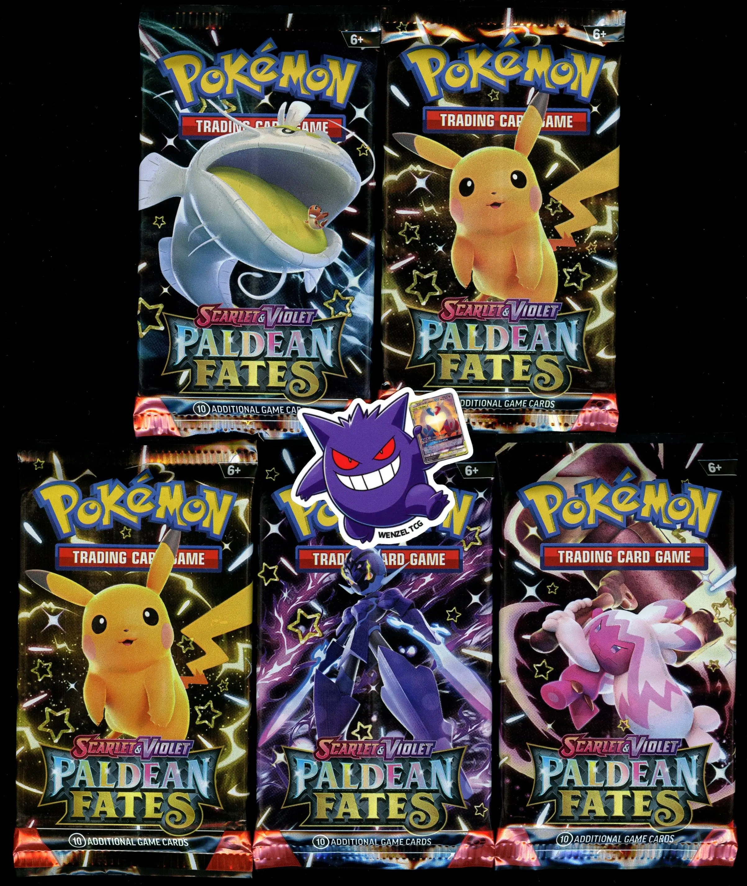 Paldean Fates 5 Booster Packs