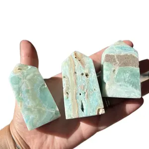 Blue Aragonite Tower - Ideal for Home Decor