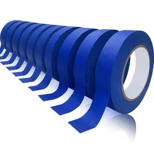 Painters Tape, 10 Rolls Blue Tape Painters Masking Tape for Multi-Purpose, 601yds=10*0.94inch*60.1yds, Craft Adhesive  Tape for Walls, DIY Crafts Arts, Labeling, Decoration, Easy Removal