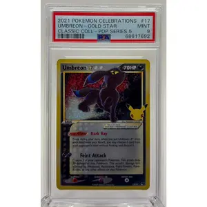 Umbreon #17 Pokemon Celebrations PSA 9 Pokemon TCG Card