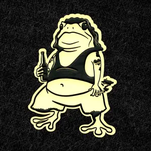 Bogan Bullfrog Enamel Pin