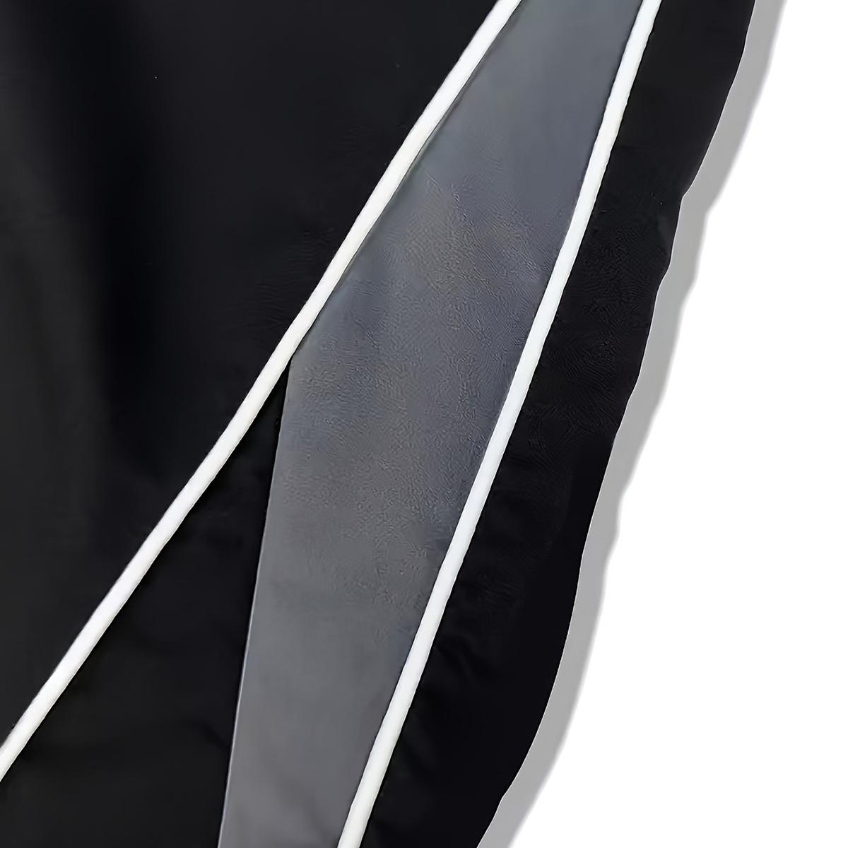 Men's Street Style Jogger Pants - Lightweight polyester fiber joggers, quick-drying loose high street overalls, suitable for street dancing, suitable for daily wear, part of the streetwear collection | Waistband design | Gloss surface treatment