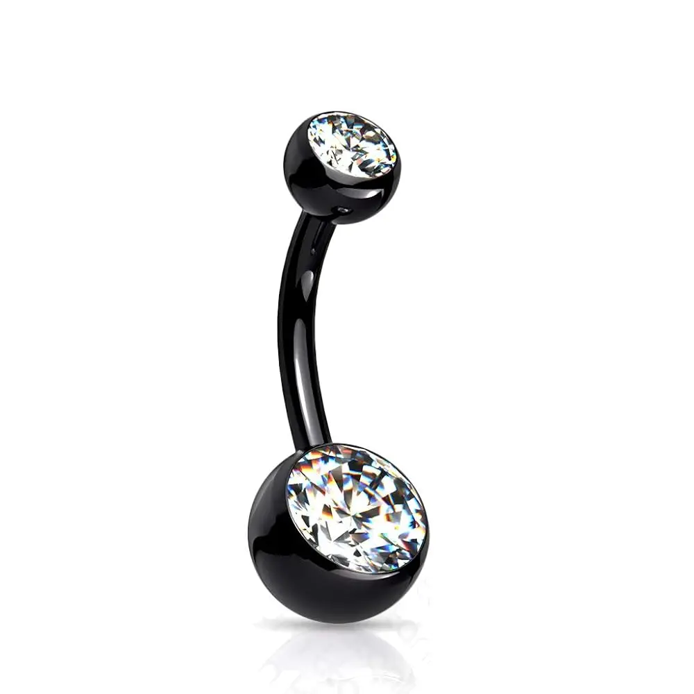 BLACK/CLEAR - (3/8 (10mm) | 5 & 8mm Balls) *Medium