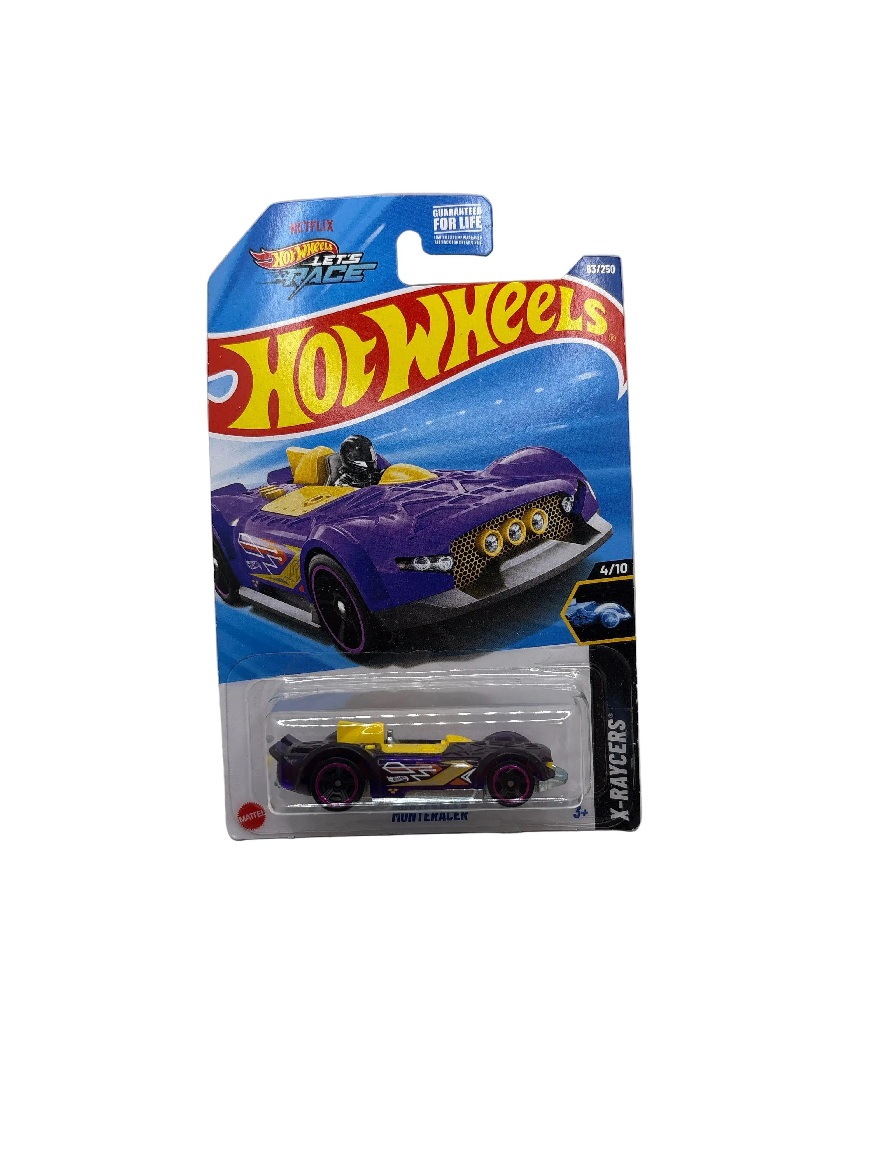 Hot Wheels Monteracer Diecast purple