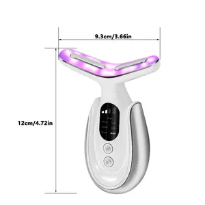 Memorial Day Color Facial Massager Tool, Double Chin Neck Massage, Face Sculpting Tool with Thermals, Portable Facial Beauty Devices, Trending Products, Beauty Instrument White