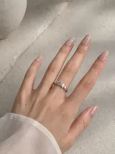 Linked Heart Band Ring