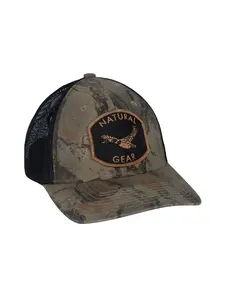 Natural Mid-Pro Black Duck Patch Cap