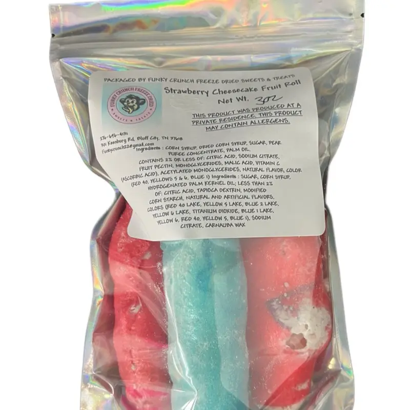 Strawberry Cheesecake Stuffed Fruit Rollups fruit flavor Strawberry Cheesecake Stuffed Fruit Rollups fruit flavor