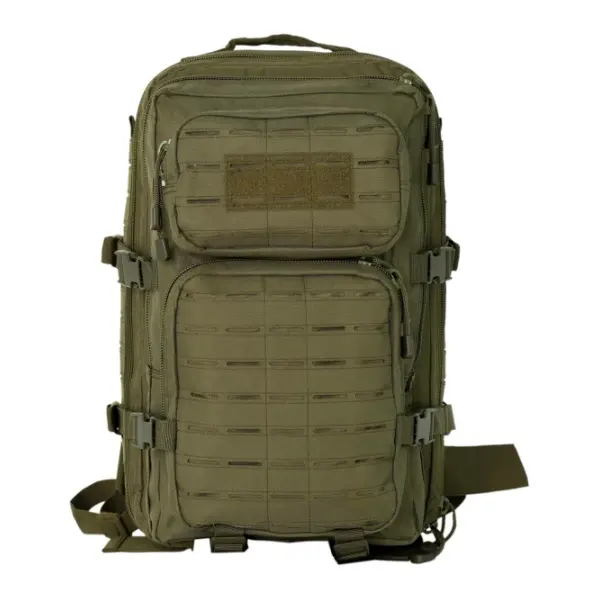 Tactical Military Day Pack, Waterproof Camping Backpack with MOLLE System and Ergonomically Designed Harness for Outdoors, Bug Out Bag, Combat