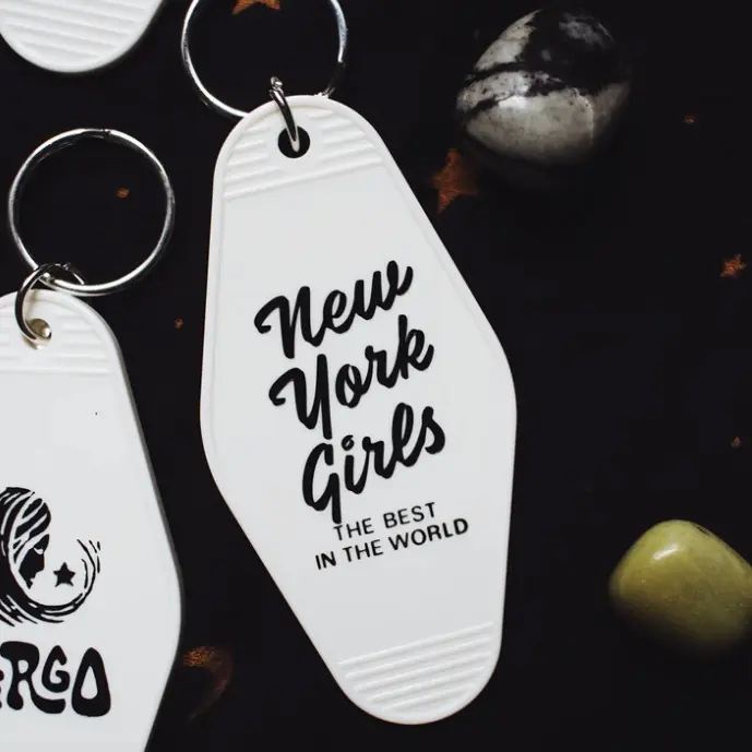 New York Girls Keychain