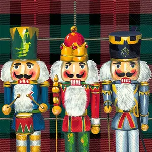 Nutcracker Christmas Cocktail Napkins