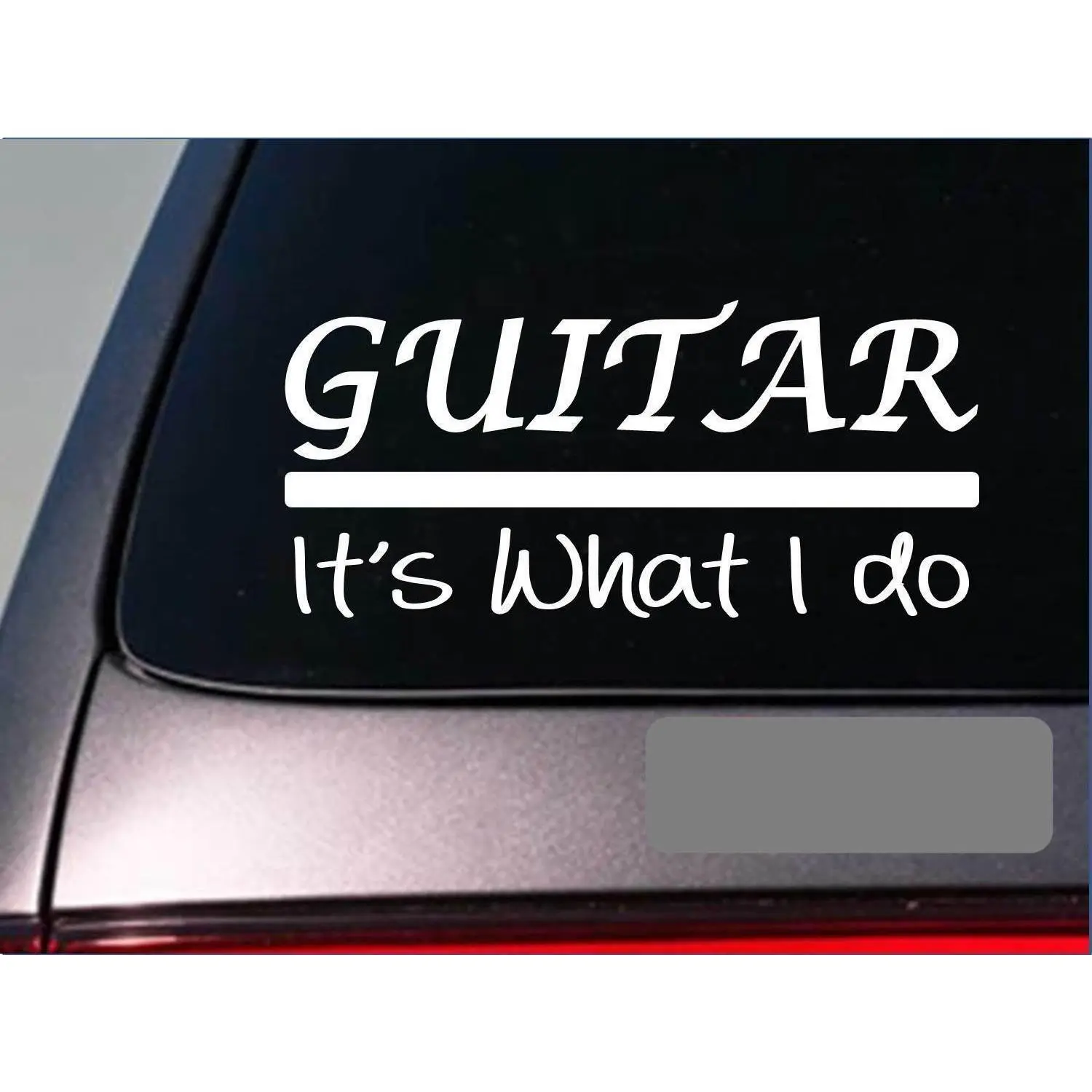 Guitar sticker decal *E297* lead bass strings head tuner electric acoustic pedal