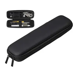 Portable Pencil Case, 1 Count Waterproof Zipper Pencil Bag, Multi-functional Pencil Case for Executive Pen, Ballpoint Pen, Data Cable, School Office Supplies