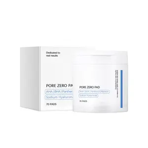Gentle AHA/BHA Exfoliating Daily Facial Pads for All Skin Types - Refreshing Non-Drying Convenient Cleansing Wipes