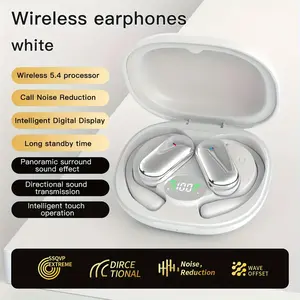 Q16S Bluetooth Wireless Earbuds | Lightweight open-back design, directional audio transmission, sweat-proof, long battery life | Ideal for fitness, commuting, home, and travel | A beautiful gift for both men and women | Wireless earbuds with charging case
