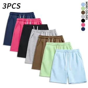 3Pack  Unisex Knit Casual Sports Sweatpants/Shorts/Capri Pants (Available in 1-pack and 3-pack options)summervibes