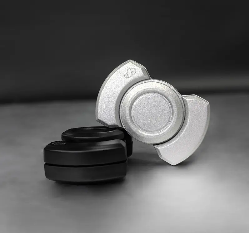 3 in 1 Fidget Spinners for Adults,Spinner Slider Clicker Toys,Magnetic Stainless Steel Bearings for Super,Stable Rotation,Ultimate Stress Relief, Enhanced Focus and Habit Breaking