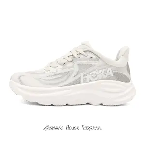 Neutral Oatmeal Mesh Performance Sneakers | Non-Slip Lightweight Athletic Shoes for Running, Gym & Travel