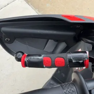2psc Soft Anti-Slip durable Brake Handle Silicone Sleeve Motorcycle Bicycle Protection Cover Protective Handlebar Accessories Handlebar Grip Motor Parts Accessories