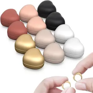 12 Pairs Heart Magnetic Hijab Pins, Strong Pinless No-Snag Hijab Magnets for Scarf, Shirt, Dress – Stylish & Multi-Purpose Use