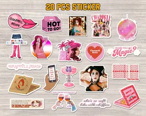 20pcs Chappell Roan Fan Art Stickers | Rise and Fall of a Midwest Princess Inspired Sticker Sheet | Waterproof Stickers | Sticker Pack