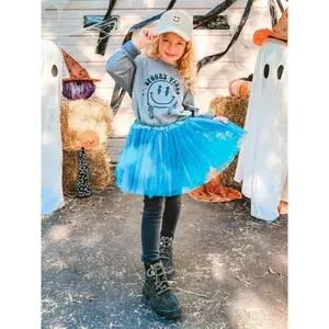 Teal Tutu Skirt for Girls – 3-Layer Tulle Ballet, Dance, and Dress-Up Costume Skirt