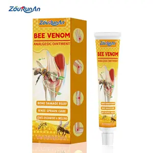 Bee propolis herbal muscle and joint care, sports pain relief, Chinese-made products, hot/cold ointment for pain relief.