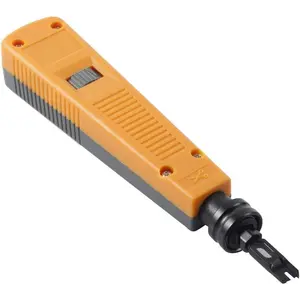 Punch Down Impact Tool Kit with 110 Blade Type for Ethernet Punch Down Block Keystone Jack & Network Wire Cable Repair